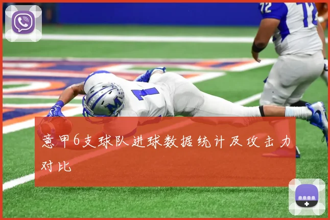 意甲6支球队进球数据统计及攻击力对比